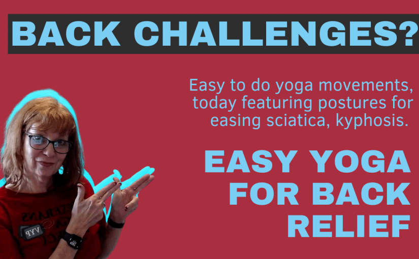 Beginners Yoga for back pain relief with Yoga Teacher, Gail PB