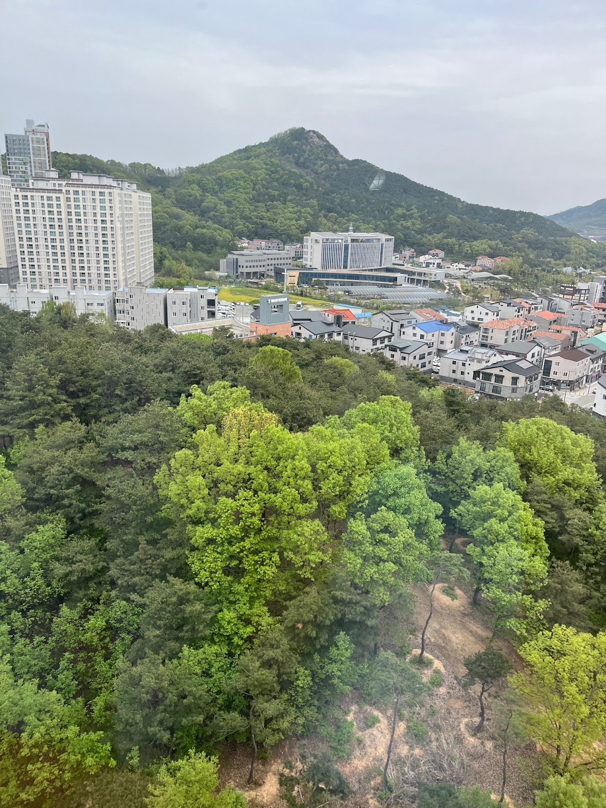 From the hotel room in Andong, South Korea.  